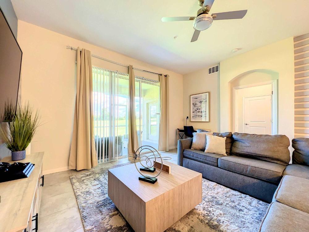Stunning Golf View 2BR with Waterpark & Game room